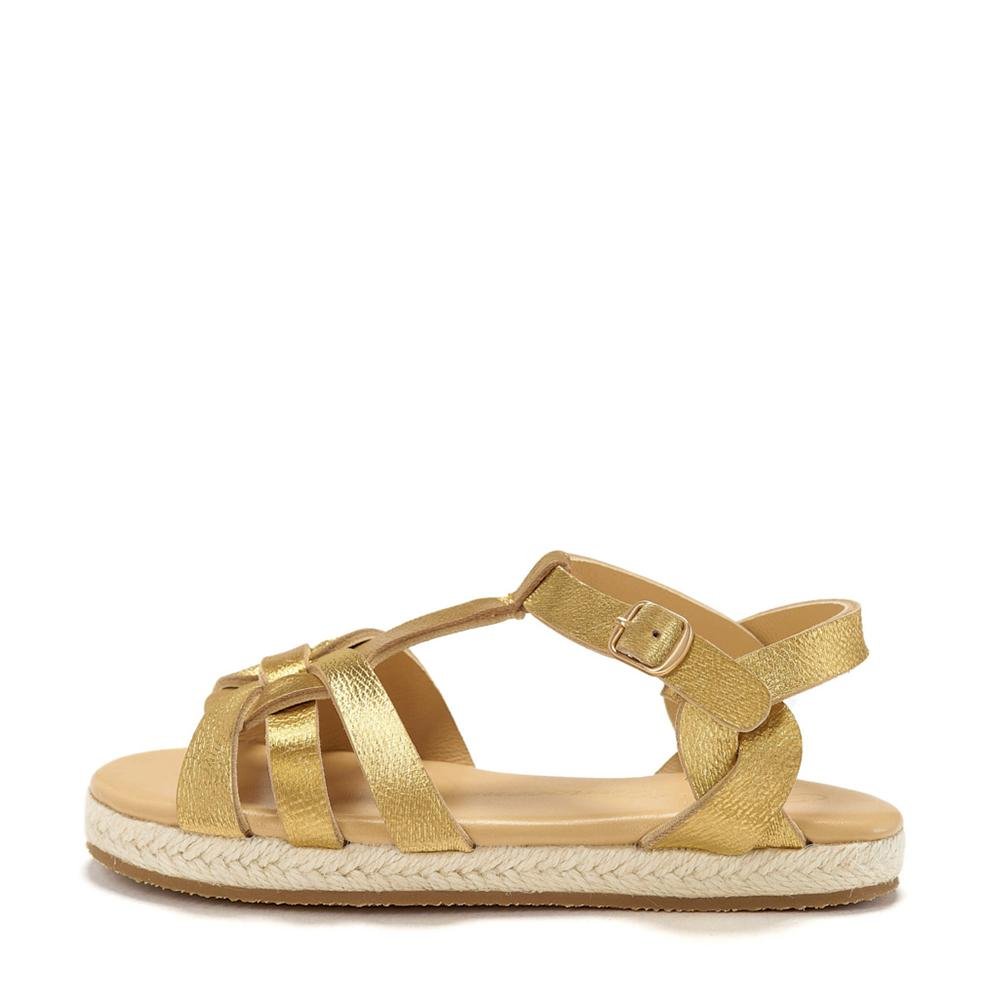 Patricia Gold Sandals Age of Innocence