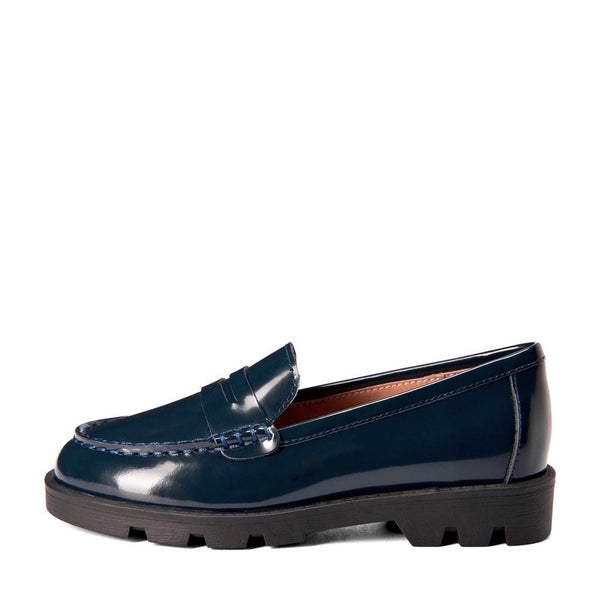 Paula Navy Loafers by Age of Innocence