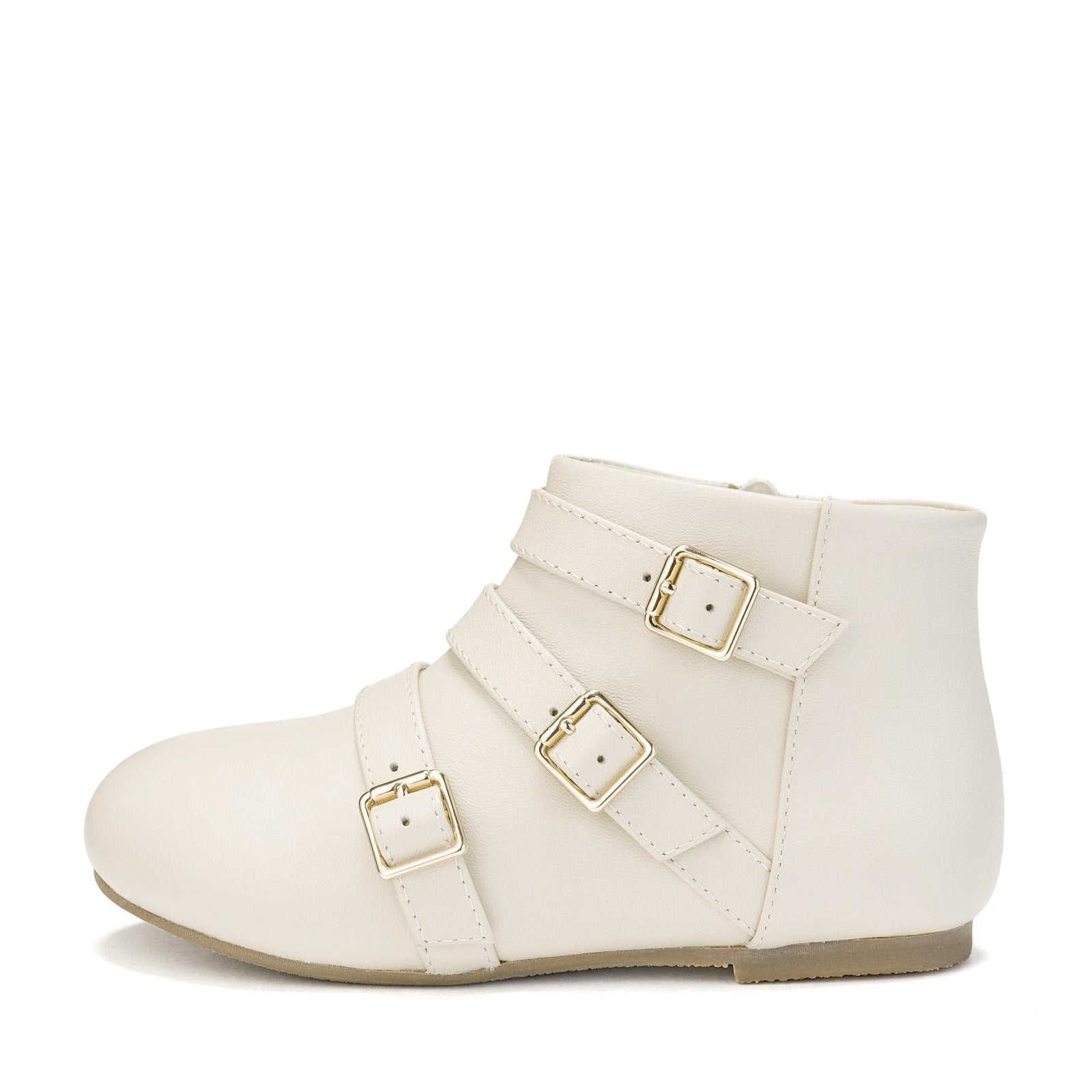 Phoebe Leather White Boots Age of Innocence