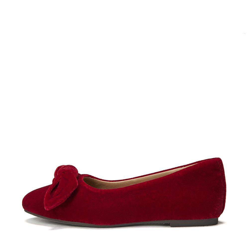 Poppy Red Ballerinas by Age of Innocence