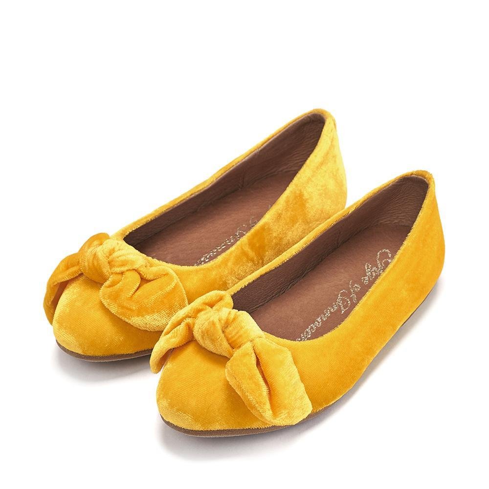 Poppy Yellow Ballerinas by Age of Innocence