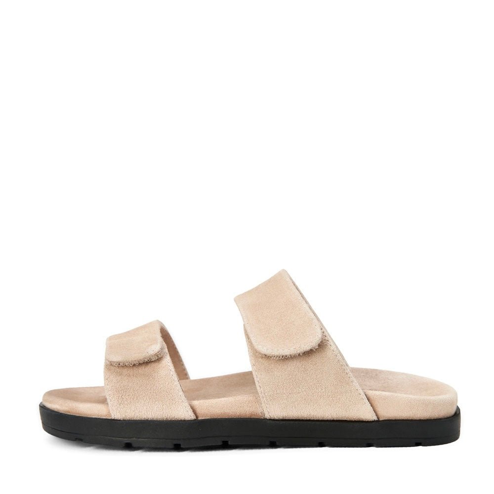 Rafa Beige Sandals by Age of Innocence