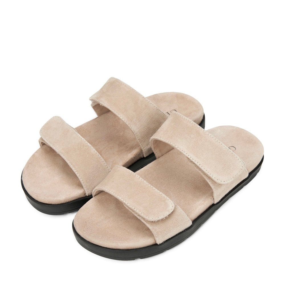 Rafa Beige Sandals by Age of Innocence