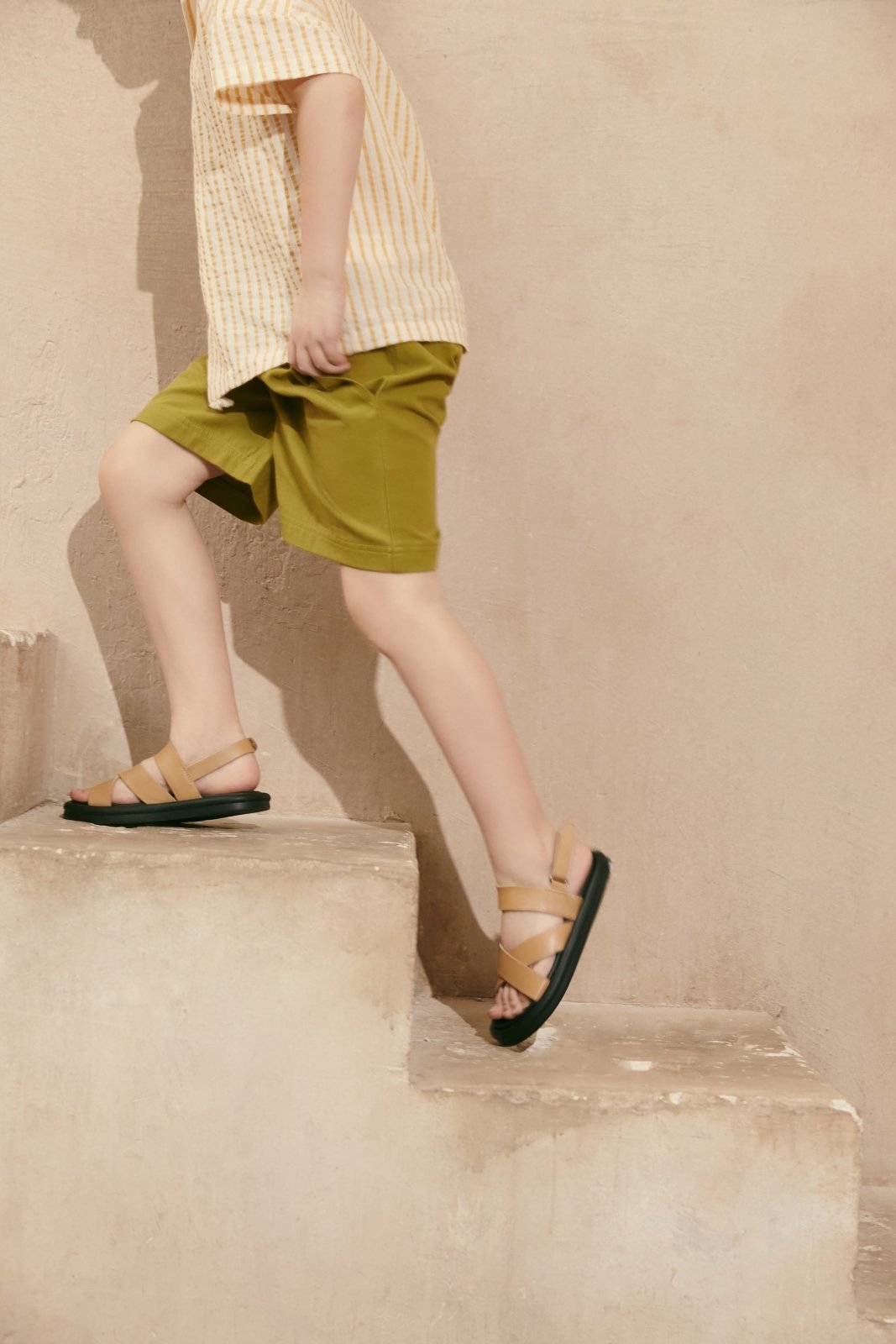 Rick Beige Sandals GENTS by Age of Innocence
