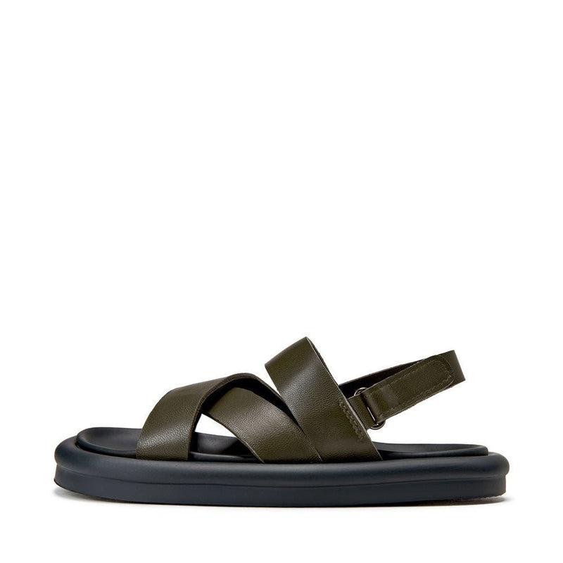 Rick Khaki Sandals by Age of Innocence