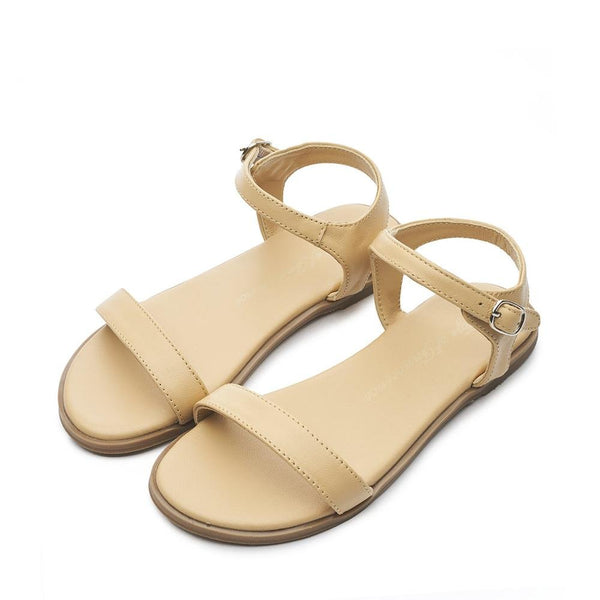 Ricky Beige Sandals by Age of Innocence