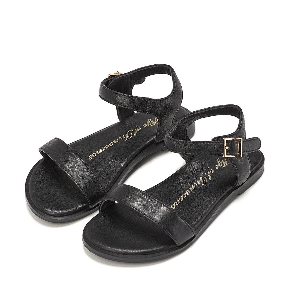 Ricky Black Sandals Age of Innocence