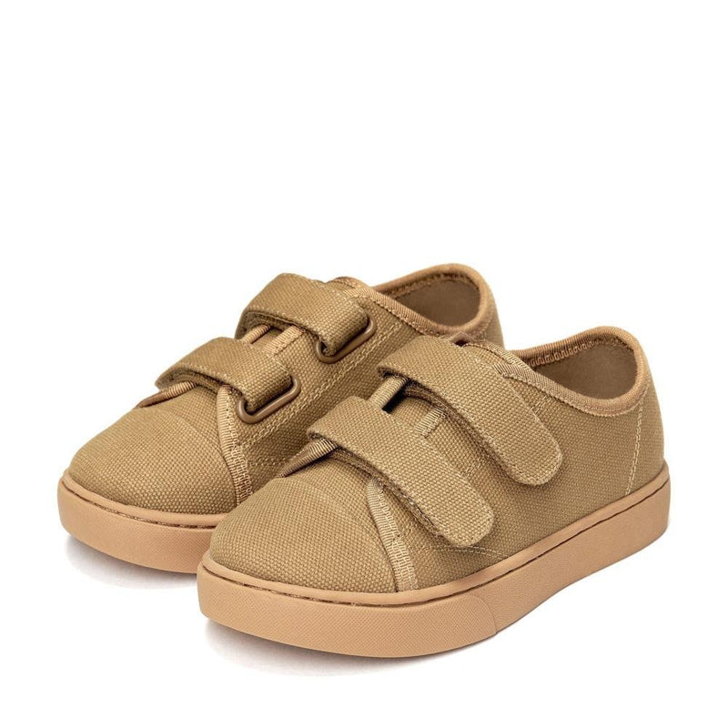 Robby 2.0 Canvas Coffee Sneakers by Age of Innocence