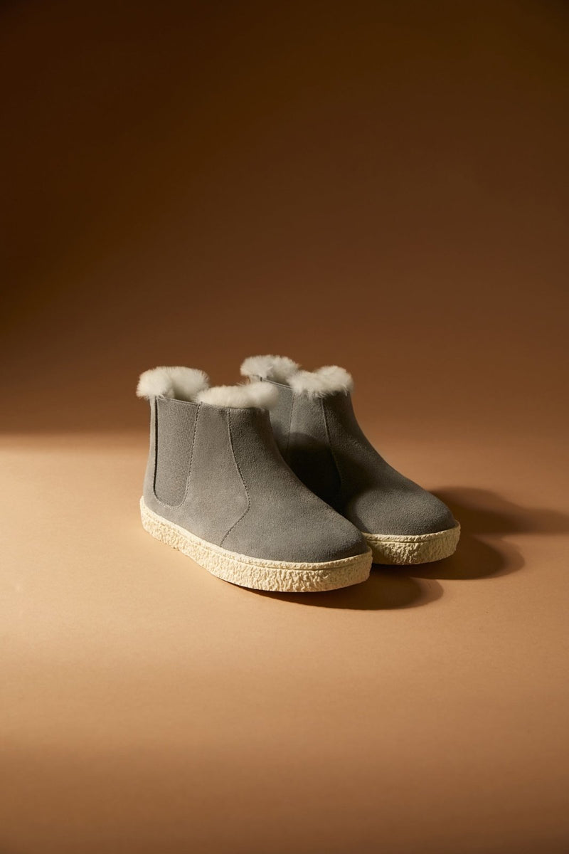 Rony Grey Boots by Age of Innocence