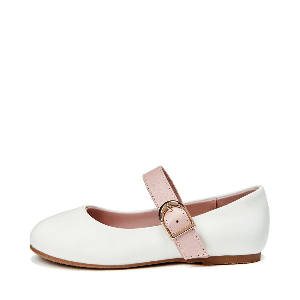 Ruby White/Pink Shoes by Age of Innocence