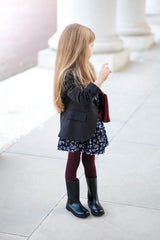 Sarah Black Boots by Age of Innocence