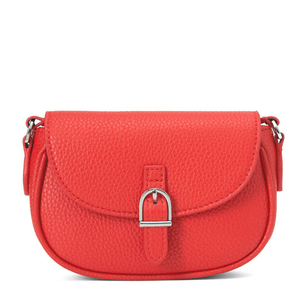 Oberon Design Leather Women's Cell Phone Handbag, Becca, Wild Rose