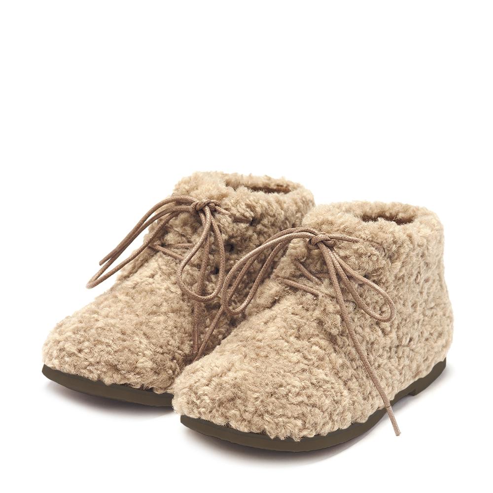 Teddy Jane Beige Boots by Age of Innocence