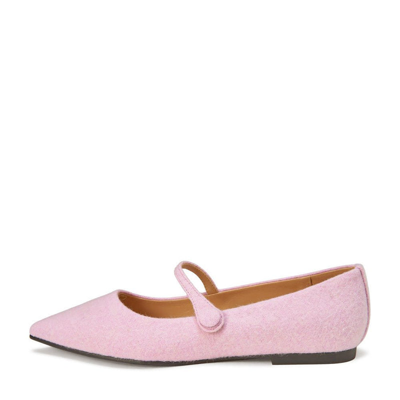 Thea Wool Pink Shoes by Age of Innocence