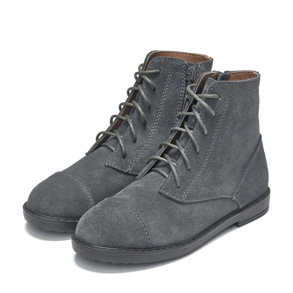 Thomas Suede Grey Boots by Age of Innocence