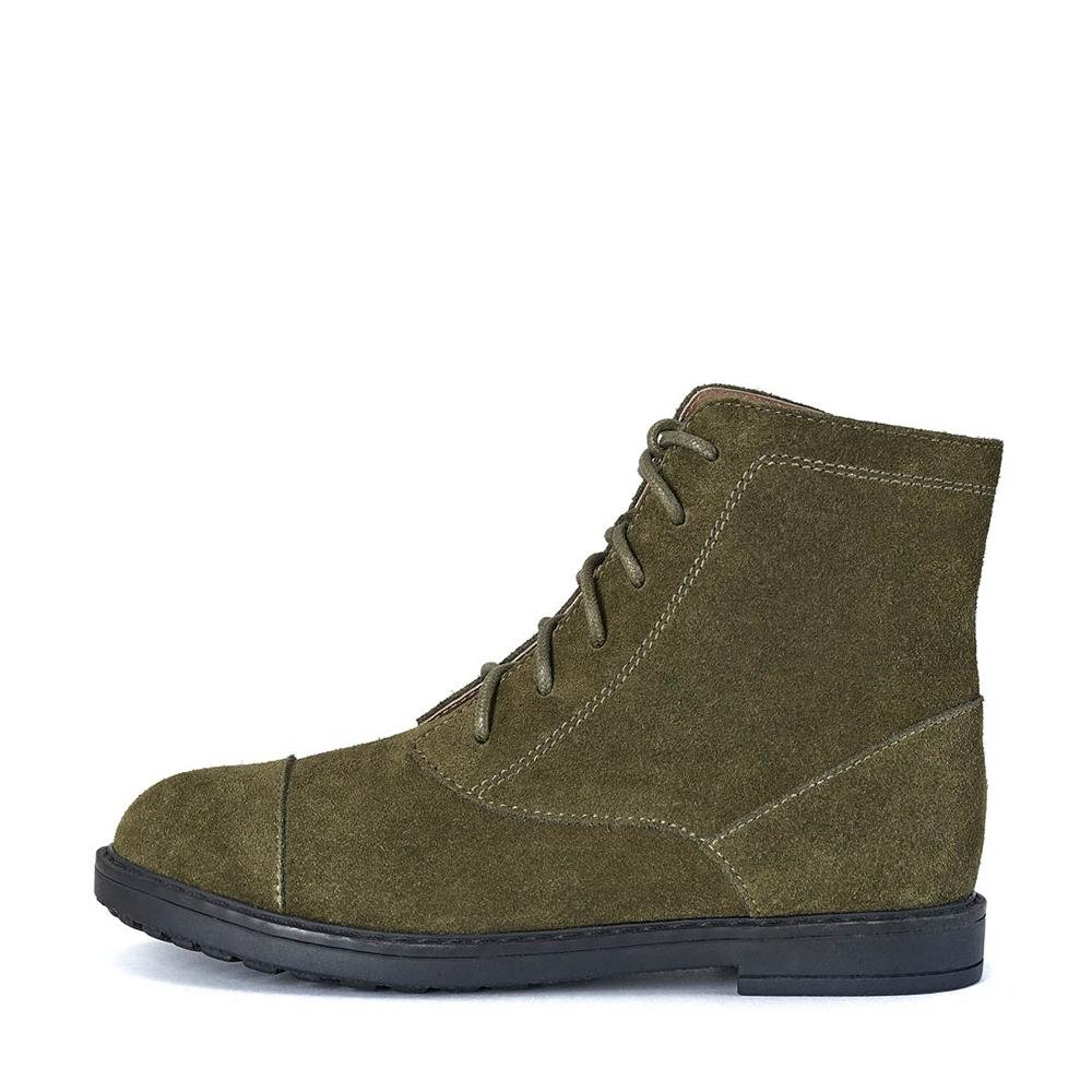 Thomas Suede Khaki Boots GENTS by Age of Innocence