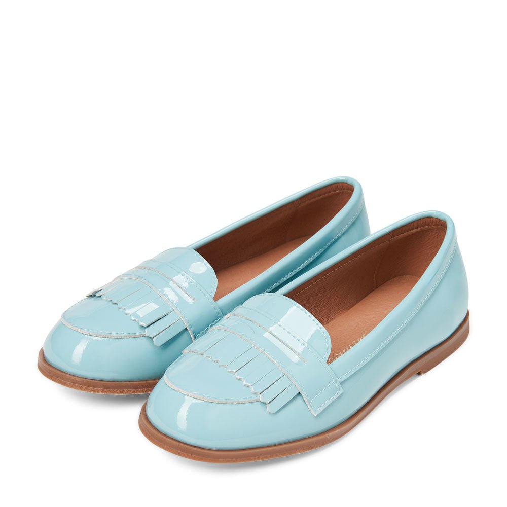 Valerie Blue Loafers Age of Innocence