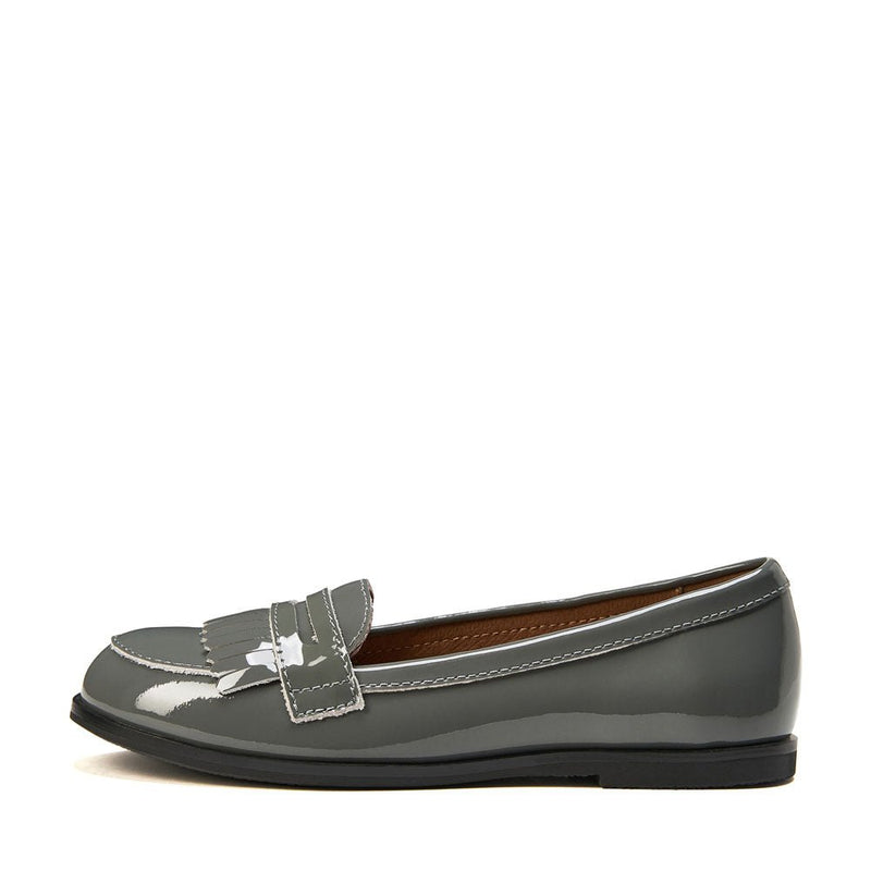 Valerie Grey Loafers by Age of Innocence