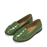 Valerie Olive Loafers by Age of Innocence