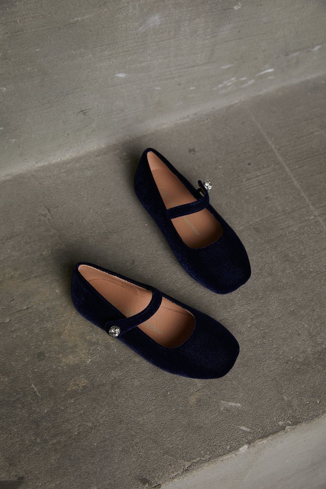 Whitney Navy Shoes by Age of Innocence