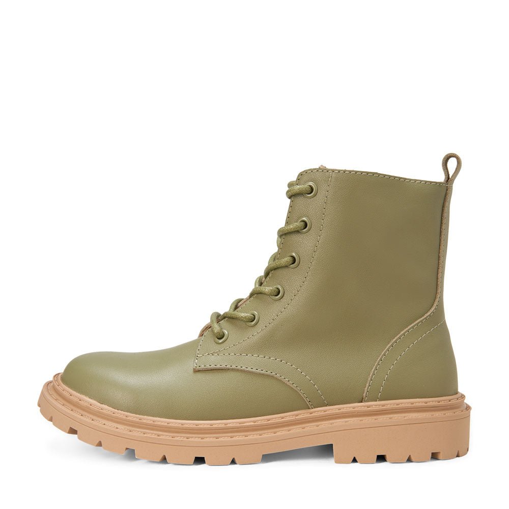 Willow Khaki Boots by Age of Innocence