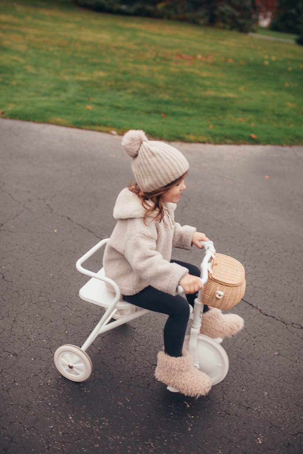 Yeti Mini Beige Boots by Age of Innocence