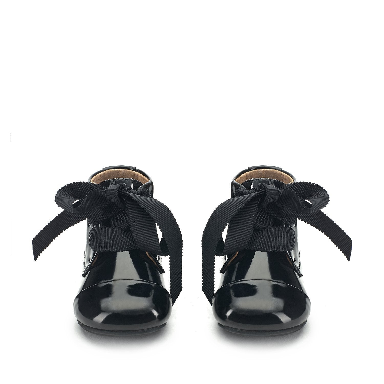Jane PU Black Boots Age of Innocence