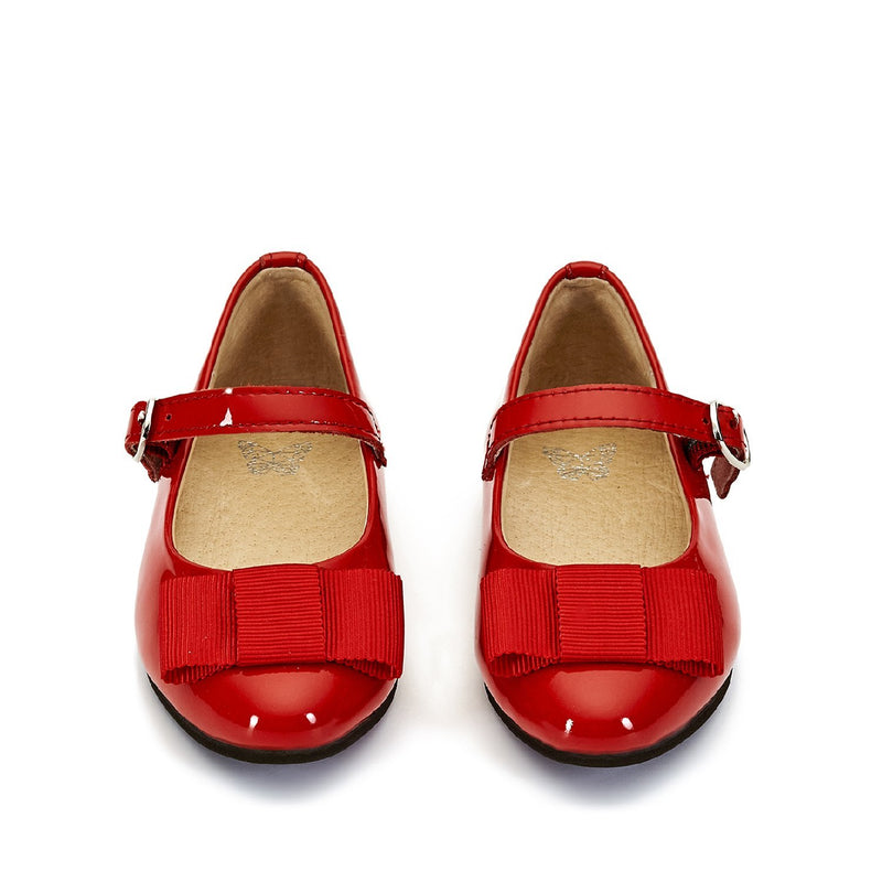Little girls red shoes best sale