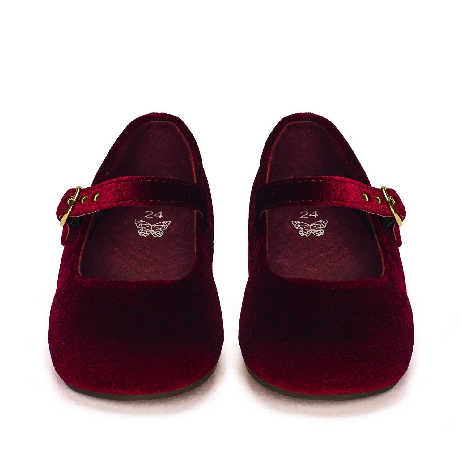 Eva Burgundy Shoes Age of Innocence