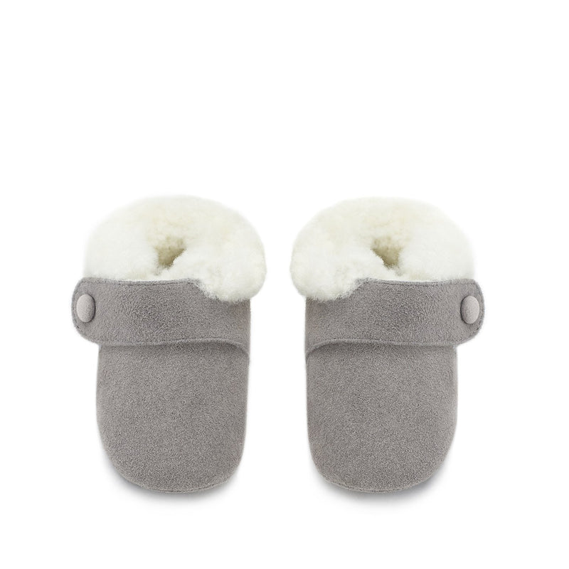 MiniMuni Grey Pre Walkers by Age of Innocence