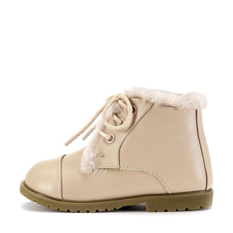 Zoey Leather Pink Boots by Age of Innocence